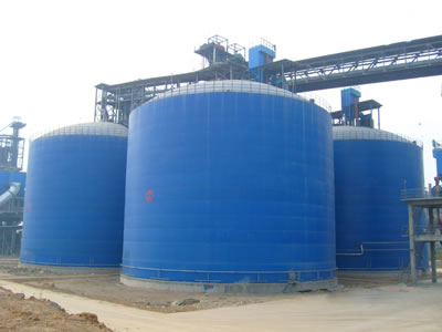 科尔沁右翼中水泥钢板库改造