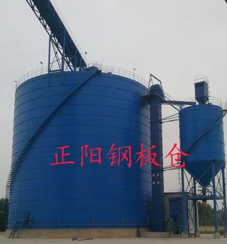 科尔沁右翼中大型矿粉钢板库