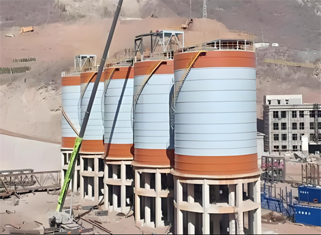 科尔沁右翼中高架钢板仓